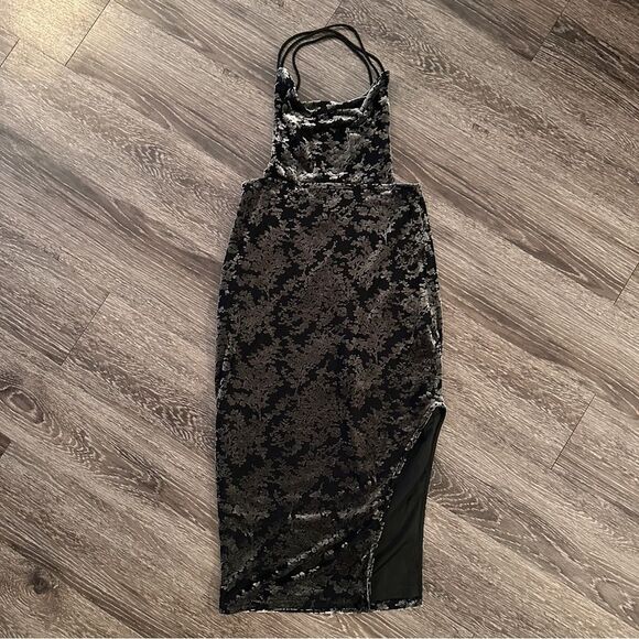 Superdown Helmi Slit Midi Dress - Picture 1 of 7